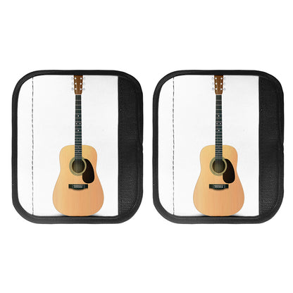 Acoustic Guitar Print Handle Covers