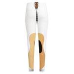 Acoustic Guitar Print High-Waisted Pocket Leggings