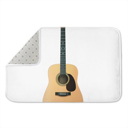 Acoustic Guitar Print Indoor Door Mat