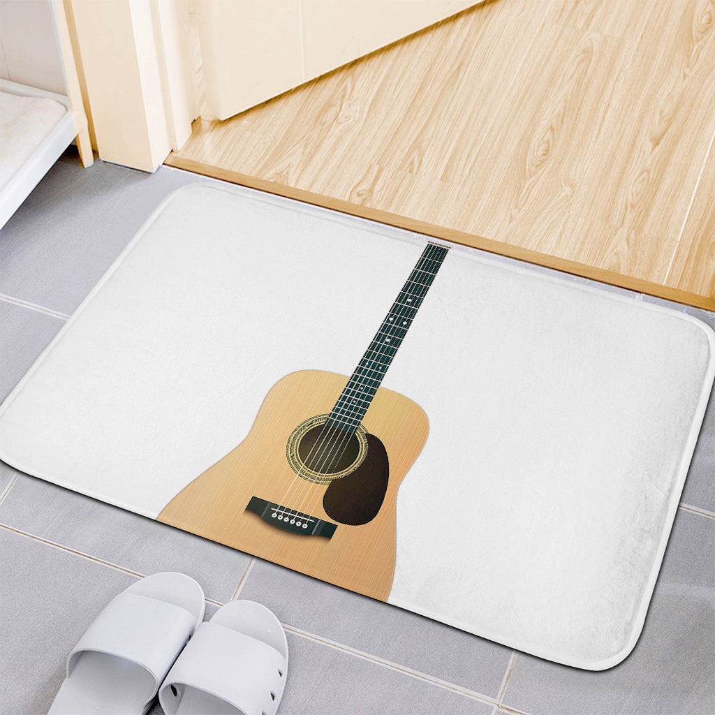 Acoustic Guitar Print Indoor Door Mat