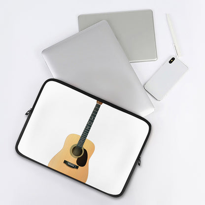 Acoustic Guitar Print Laptop Sleeve