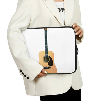 Acoustic Guitar Print Laptop Sleeve
