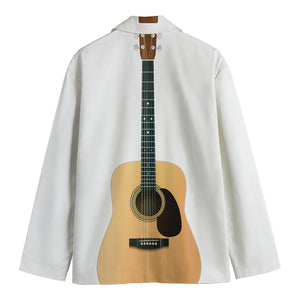 Acoustic Guitar Print Men's Blazer