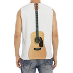 Acoustic Guitar Print Men's Fitness Tank Top