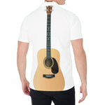 Acoustic Guitar Print Men's Shirt