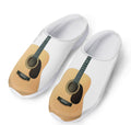Acoustic Guitar Print Mesh Casual Shoes