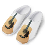 Acoustic Guitar Print Mesh Casual Shoes
