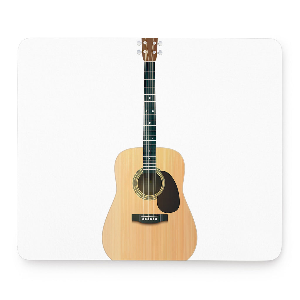 Acoustic Guitar Print Mouse Pad