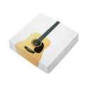 Acoustic Guitar Print Outdoor Seat Cushion Cover