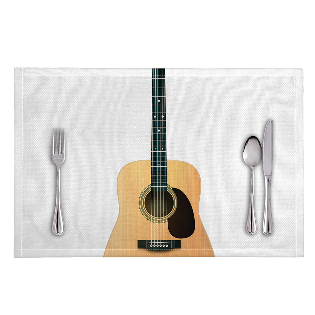 Acoustic Guitar Print Placemat