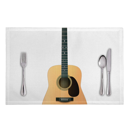 Acoustic Guitar Print Placemat