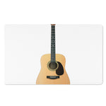 Acoustic Guitar Print Polyester Doormat