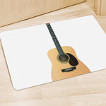 Acoustic Guitar Print Polyester Doormat