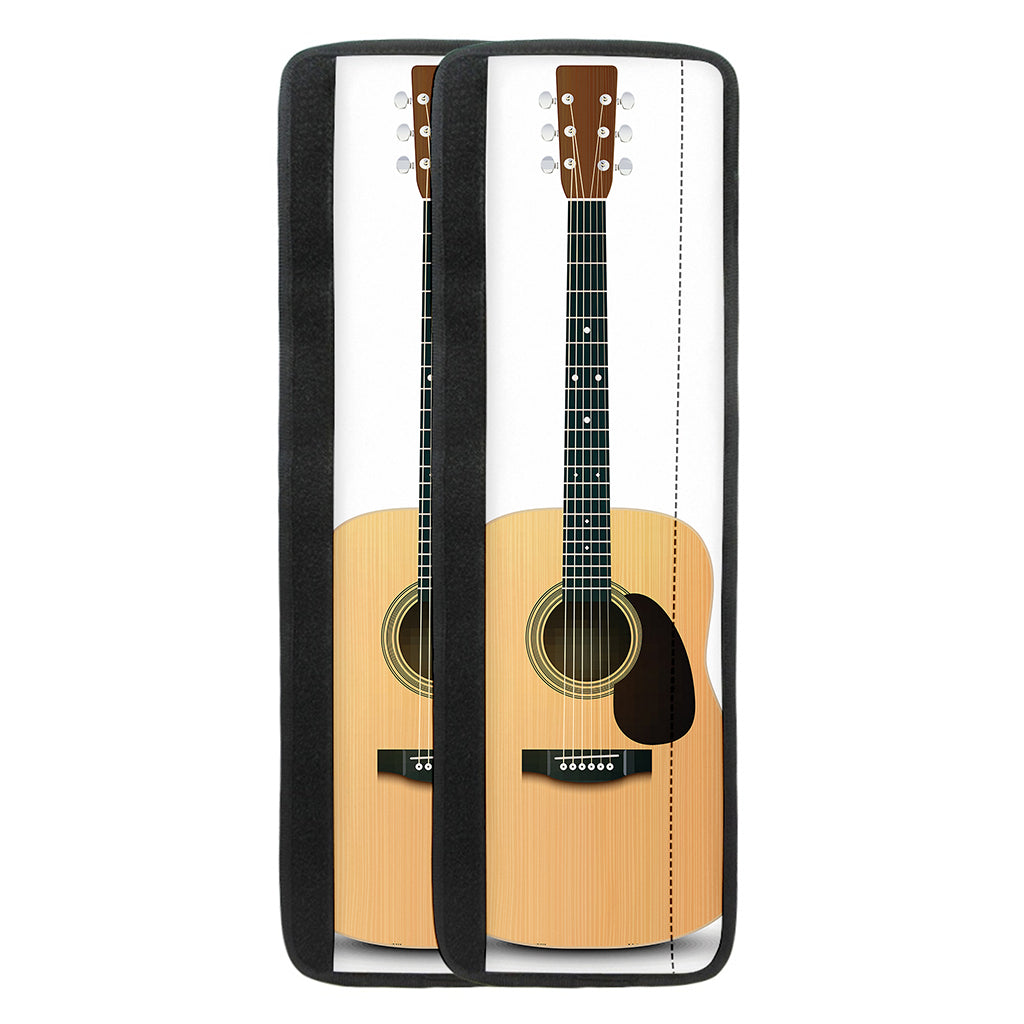 Acoustic Guitar Print Refrigerator Handle Covers