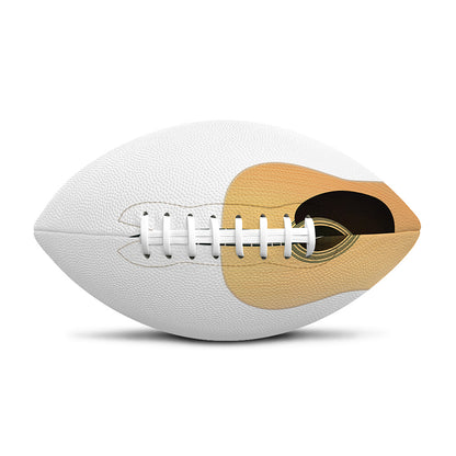 Acoustic Guitar Print Rugby Ball