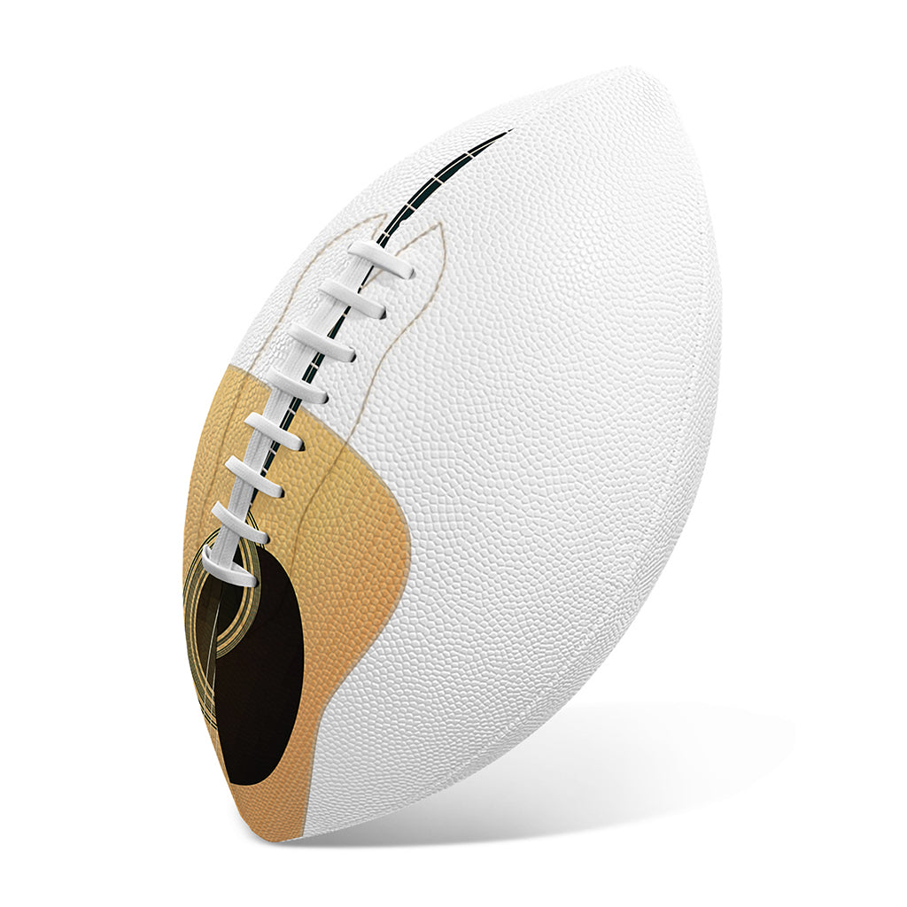 Acoustic Guitar Print Rugby Ball