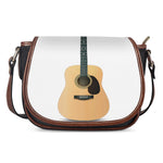 Acoustic Guitar Print Saddle Bag