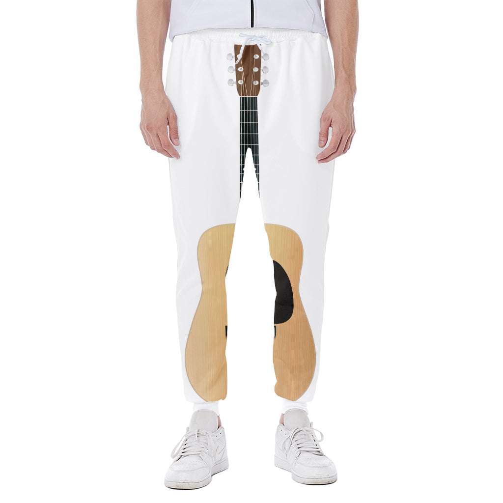 Acoustic Guitar Print Scuba Joggers