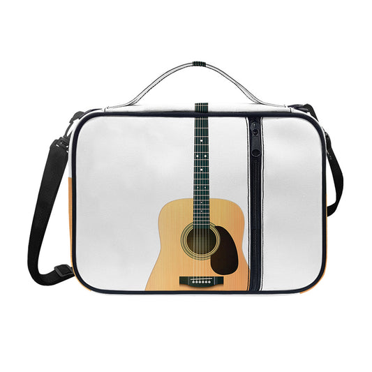 Acoustic Guitar Print Shoulder Strap Bible Bag