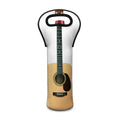 Acoustic Guitar Print Single Neoprene Wine Tote