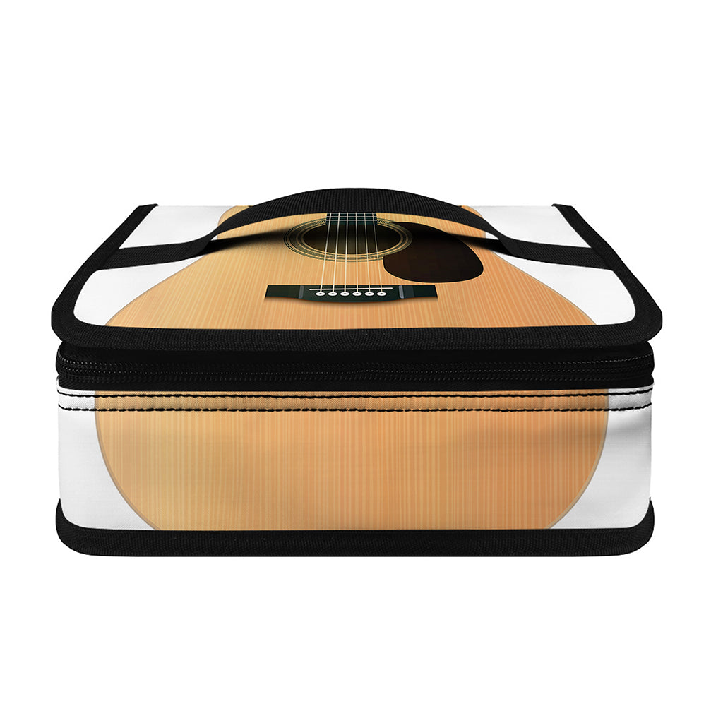 Acoustic Guitar Print Small Lunch Bag