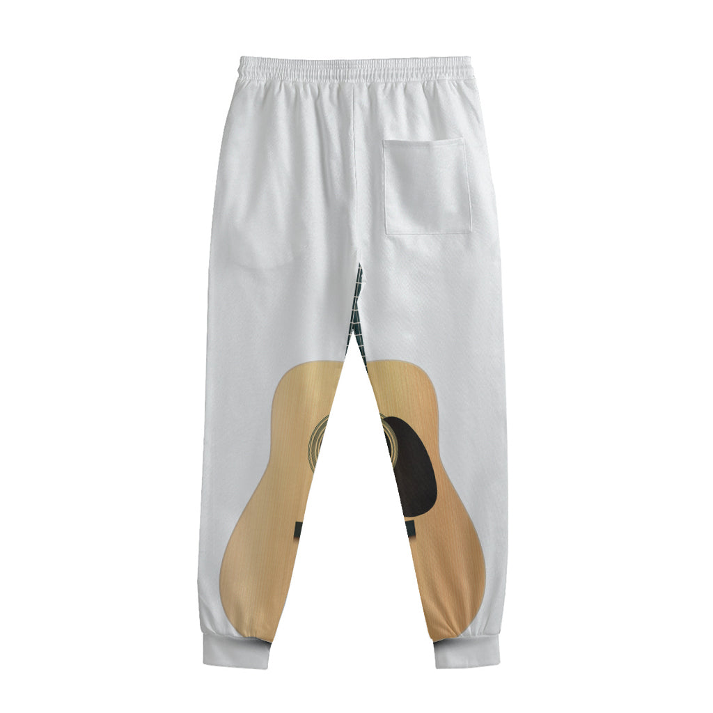 Acoustic Guitar Print Sweatpants