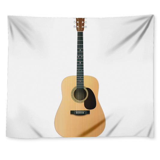 Acoustic Guitar Print Tapestry