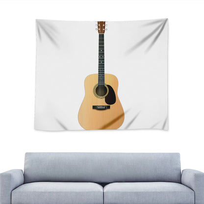 Acoustic Guitar Print Tapestry