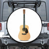 Acoustic Guitar Print Tire Cover