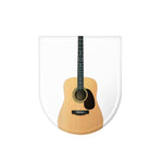 Acoustic Guitar Print Toilet Lid Cover