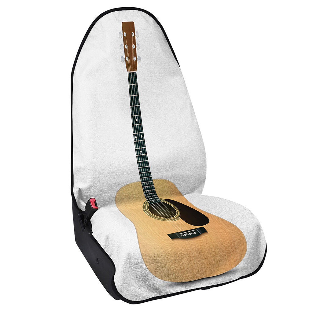 Acoustic Guitar Print Waterproof Car Seat Cover
