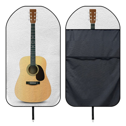 Acoustic Guitar Print Waterproof Car Seat Cover