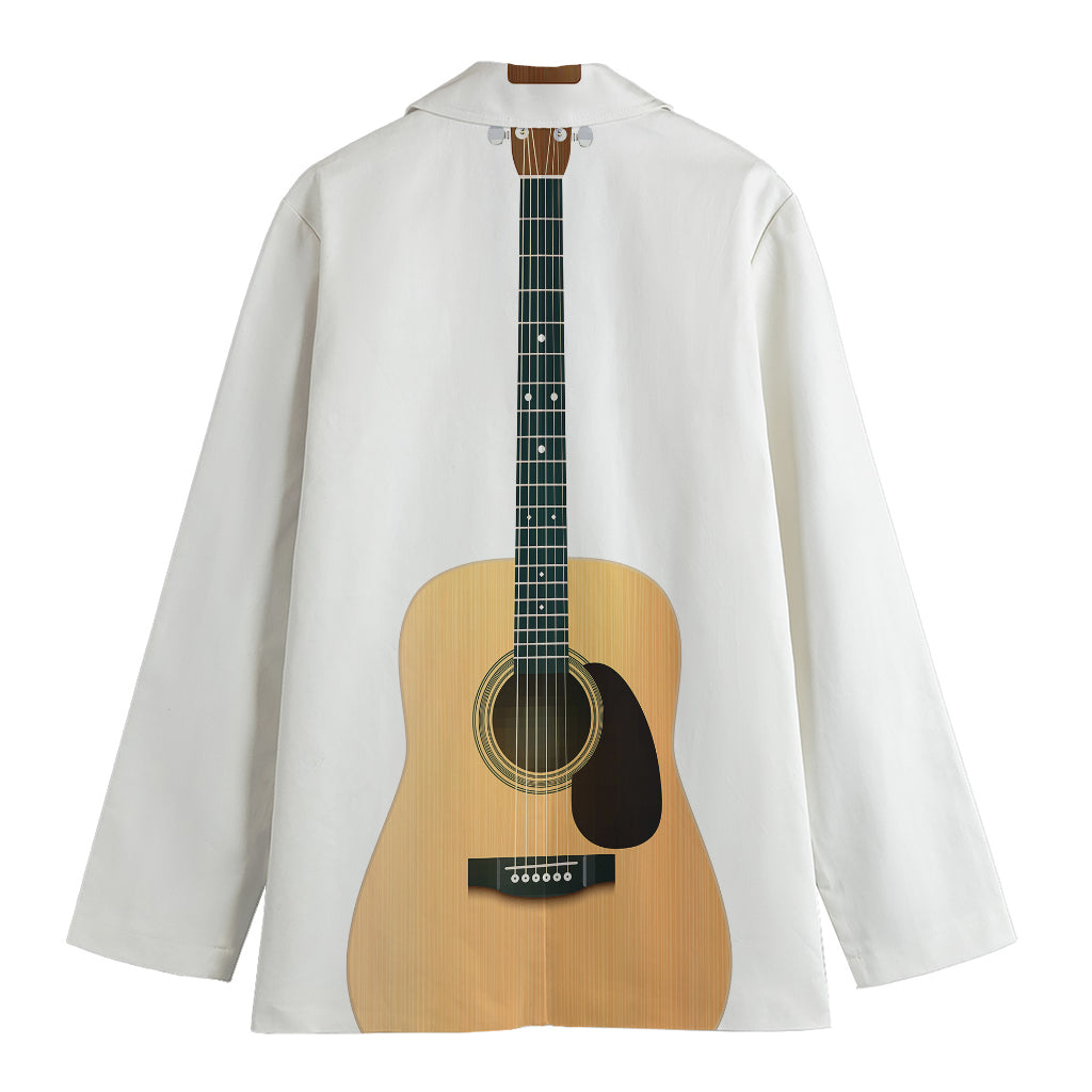 Acoustic Guitar Print Women's Blazer