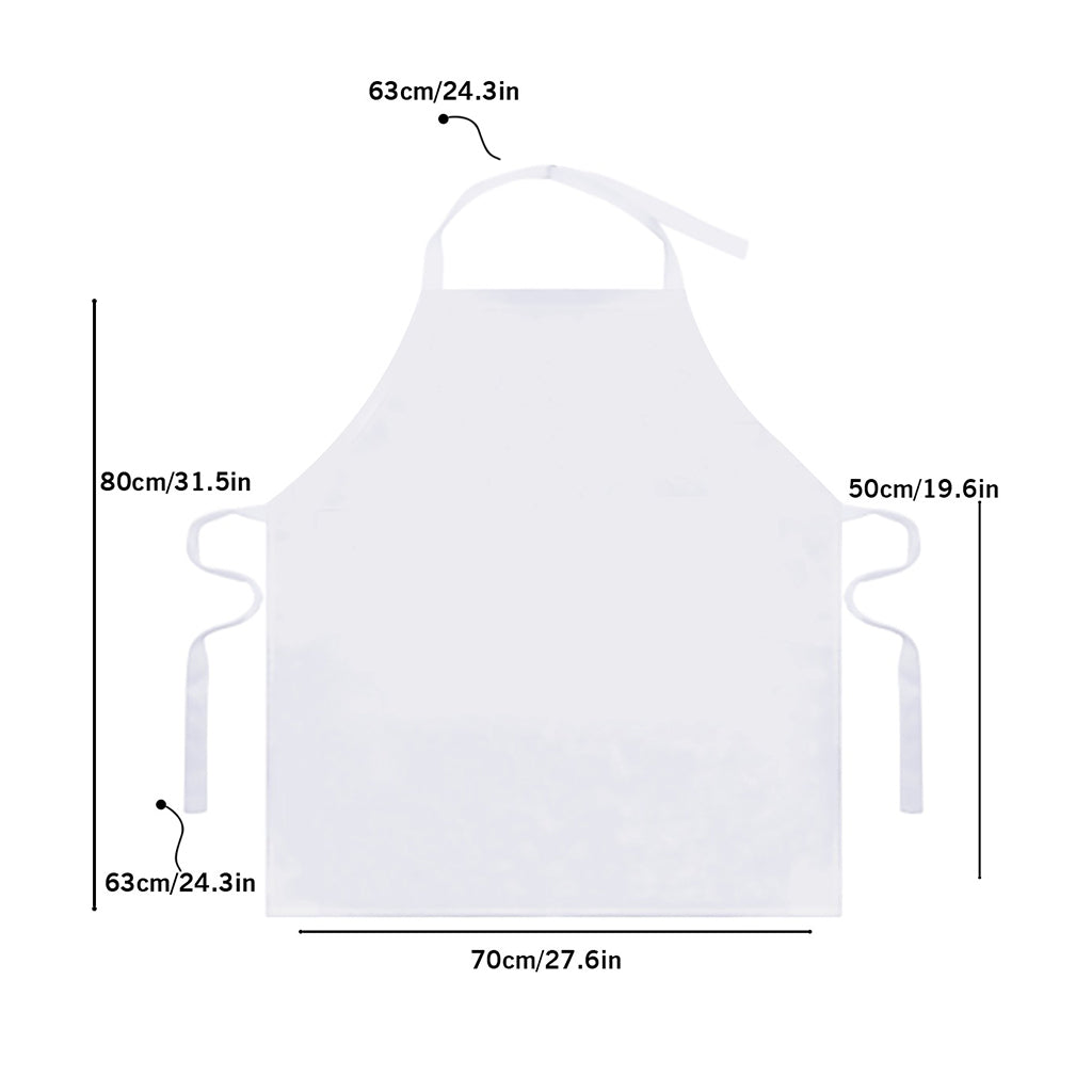 Black And White Drawing Beagle Print Adjustable Apron