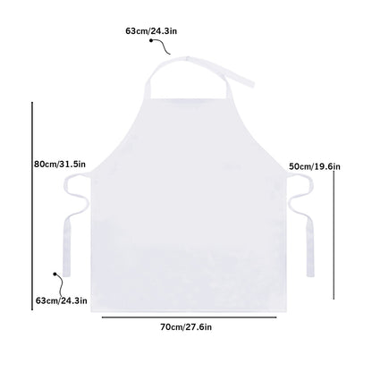 Christmas Snowy Flamingo Pattern Print Adjustable Apron