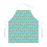 Adorable Beagle Puppy Pattern Print Adjustable Apron