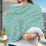 Adorable Beagle Puppy Pattern Print Baby Seat Cover