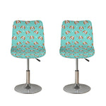 Adorable Beagle Puppy Pattern Print Bar Stool Covers