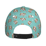 Adorable Beagle Puppy Pattern Print Baseball Cap