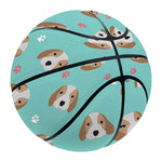 Adorable Beagle Puppy Pattern Print Basketball