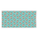 Adorable Beagle Puppy Pattern Print Beach Towel