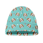 Adorable Beagle Puppy Pattern Print Beanie