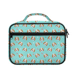Adorable Beagle Puppy Pattern Print Briefcase Bible Bag