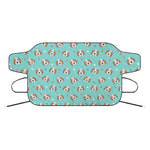 Adorable Beagle Puppy Pattern Print Car Windshield Snow Cover