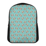 Adorable Beagle Puppy Pattern Print Casual Backpack