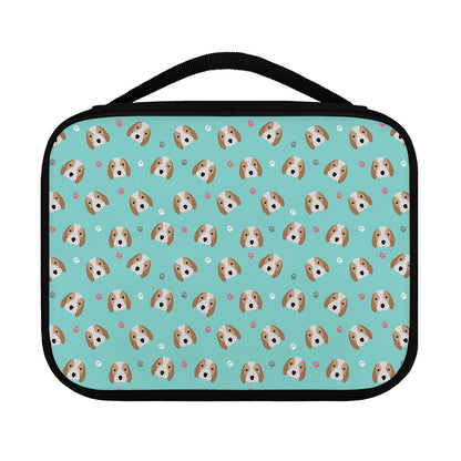 Adorable Beagle Puppy Pattern Print Classic Bible Case