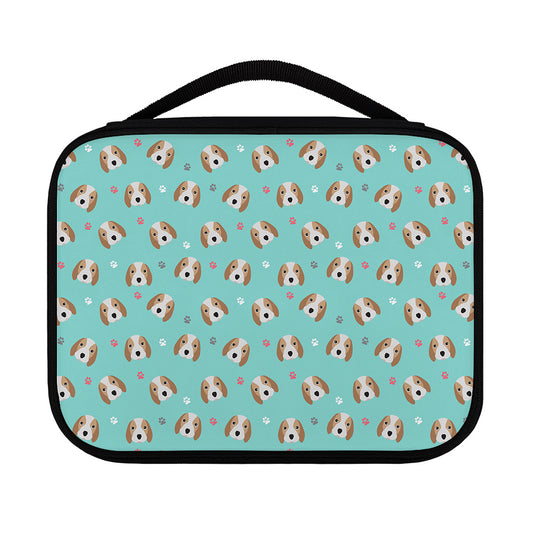 Adorable Beagle Puppy Pattern Print Classic Bible Case