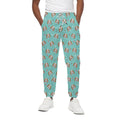 Adorable Beagle Puppy Pattern Print Cotton Sweatpants