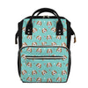 Adorable Beagle Puppy Pattern Print Diaper Bag