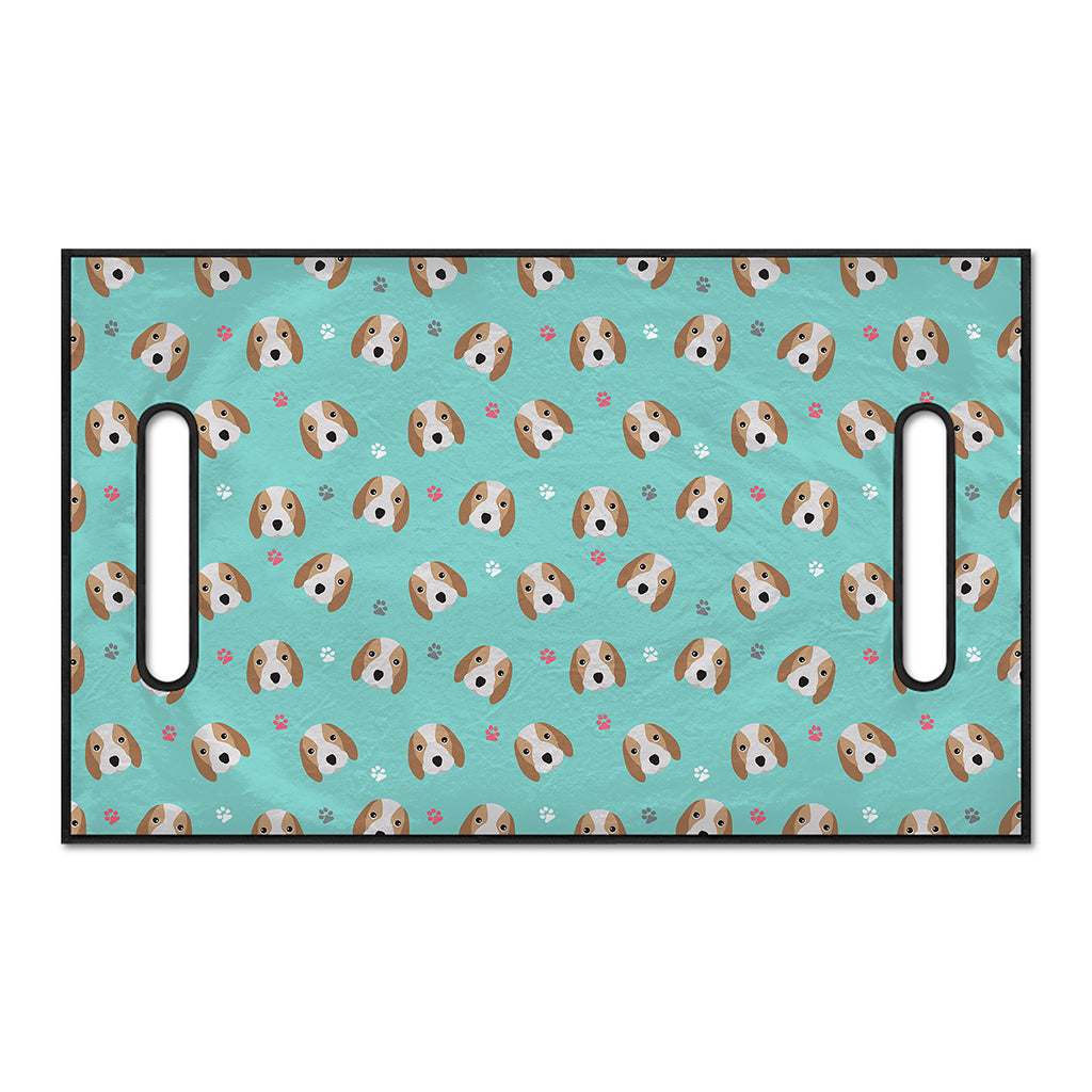 Adorable Beagle Puppy Pattern Print Golf Cart Seat Cover